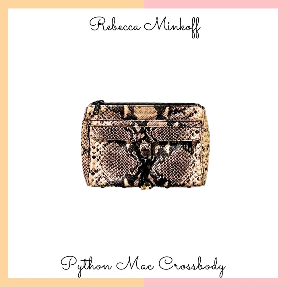 Rebecca Minkoff Butter Python MAC Crossbody Bag